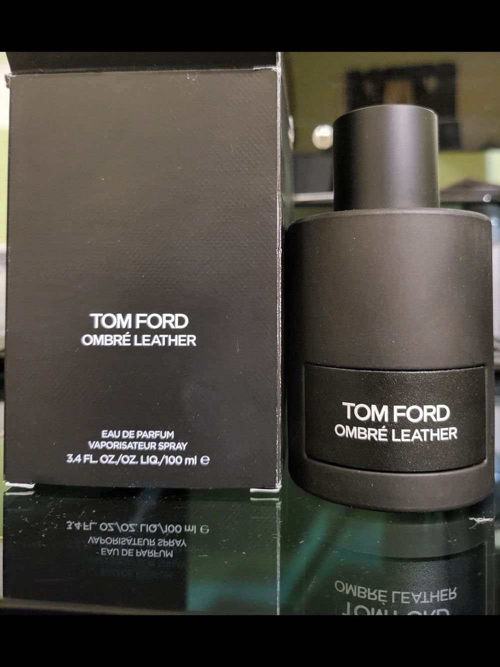 Tom Ford Ombre Leather Eau De Parfum Spray - 100mL.  💯% AUTHENTIC.  OPEN BOX.
